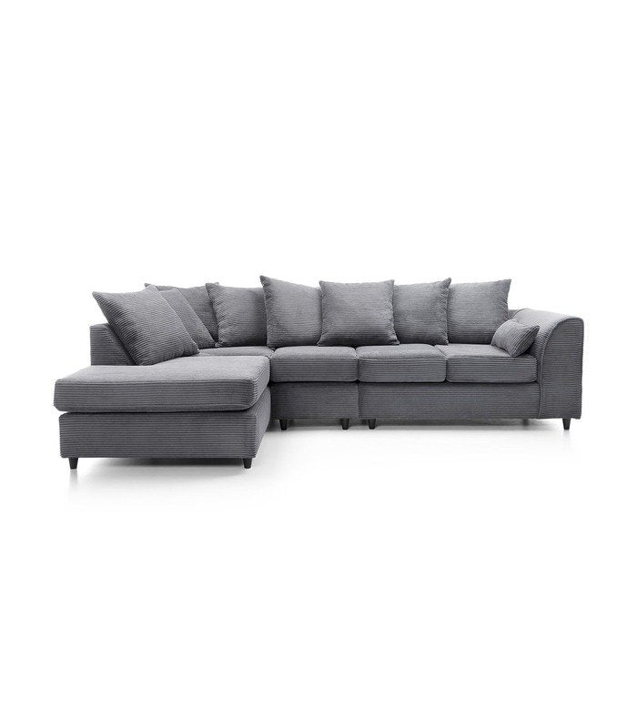 Jumbo Cord Large Corner Sofa