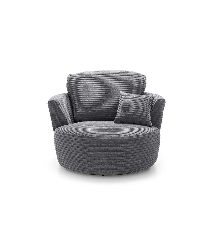 Jumbo Cord Swivel chair